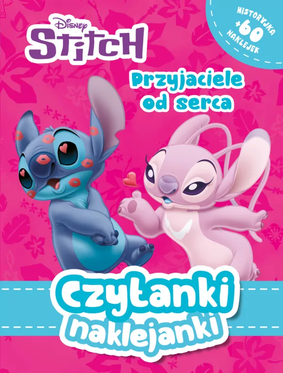 Czytanki naklejanki. Przyjaciele od serca. Disney - tantis.pl