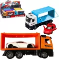 Auto ciężarowe z autem metalowym MIX - tantis.pl