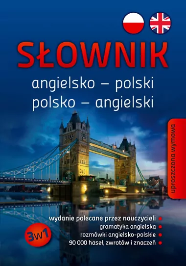 Słownik angielsko-polski, polsko-angielski 3 w 1 - tantis.pl