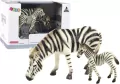 Zestaw figurek. Zebra z młodym - tantis.pl