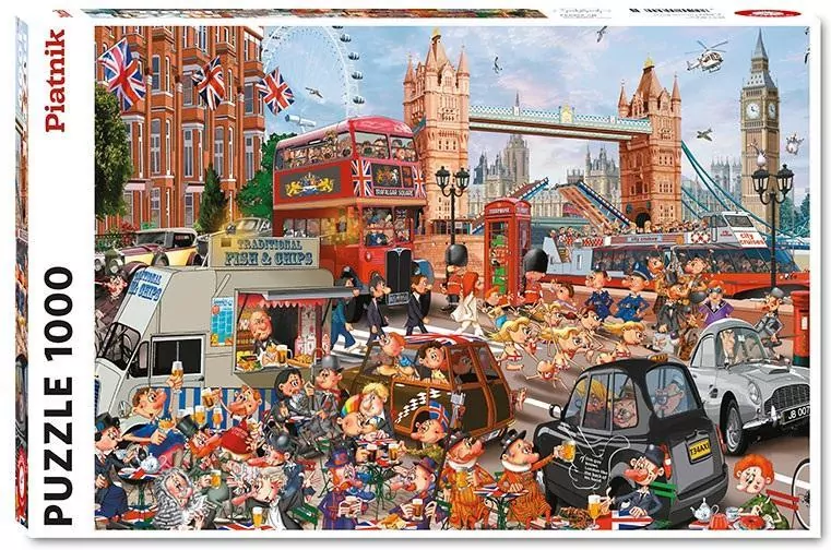 Puzzle 1000. Ruyer, Londyn - tantis.pl