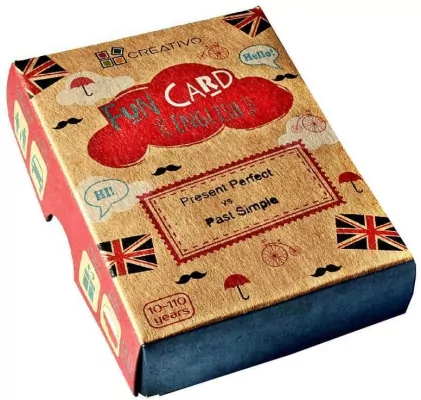 Fun Card. English Present Perfect vs Past Simple