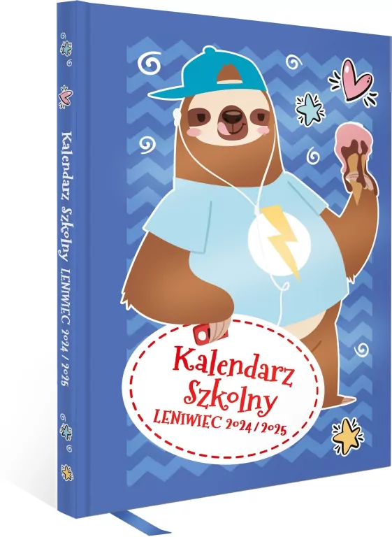 Kalendarz 2024-2025 szkolny Leniwiec - tantis.pl