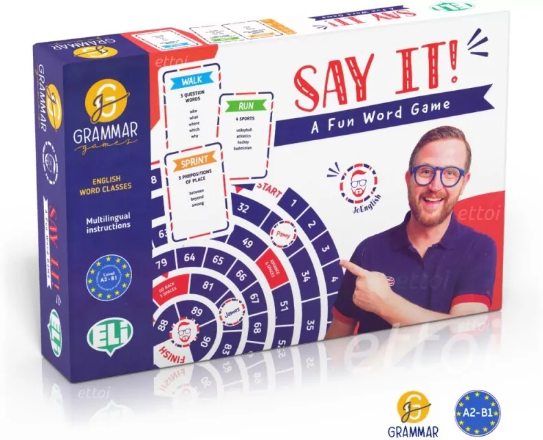 Say it! A Fun Word Game. Gra językowa A2-B1 - tantis.pl
