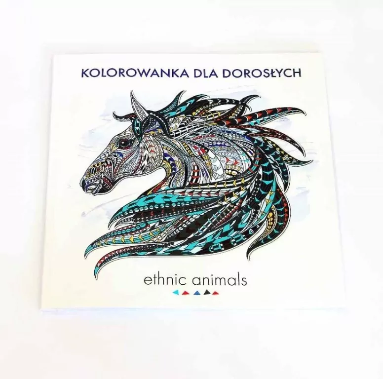 Ethnic animals. Kolorowanka dla dorosłych - tantis.pl