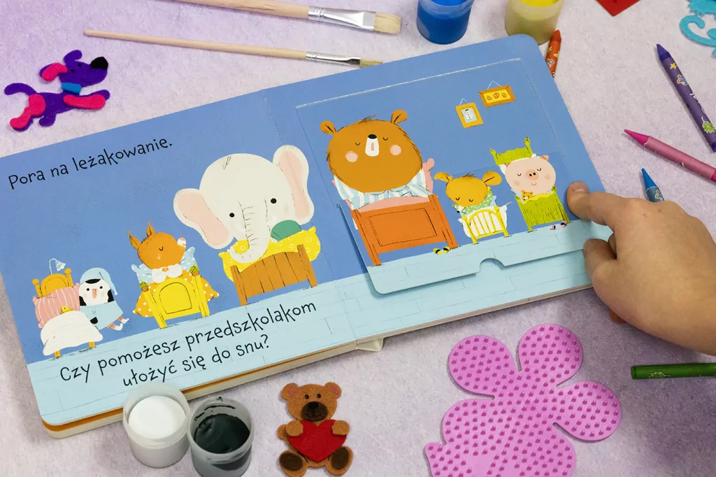 W żłobku. Miś i Myszka - tantis.pl