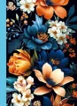 Notatnik ozdobny 105x148/48K kratka TW Flora - tantis.pl