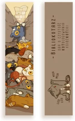 Zakładka kartonowa. Bibliokotarz