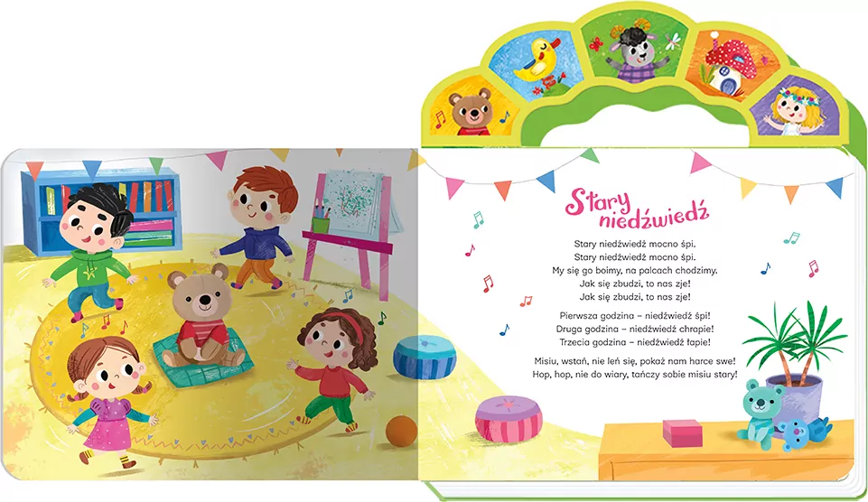 Piosenki dla dzieci. Naciśnij, posłuchaj i śpiewaj - tantis.pl
