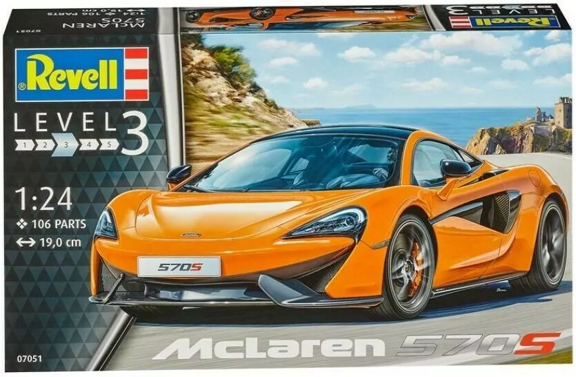 Revell. Sportowy samochód. McLaren 570s - tantis.pl