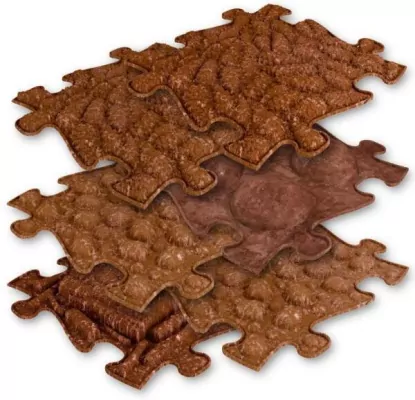 Mata podłogowa ortopedyczna sensoryczna 6 elementów ECO zestaw