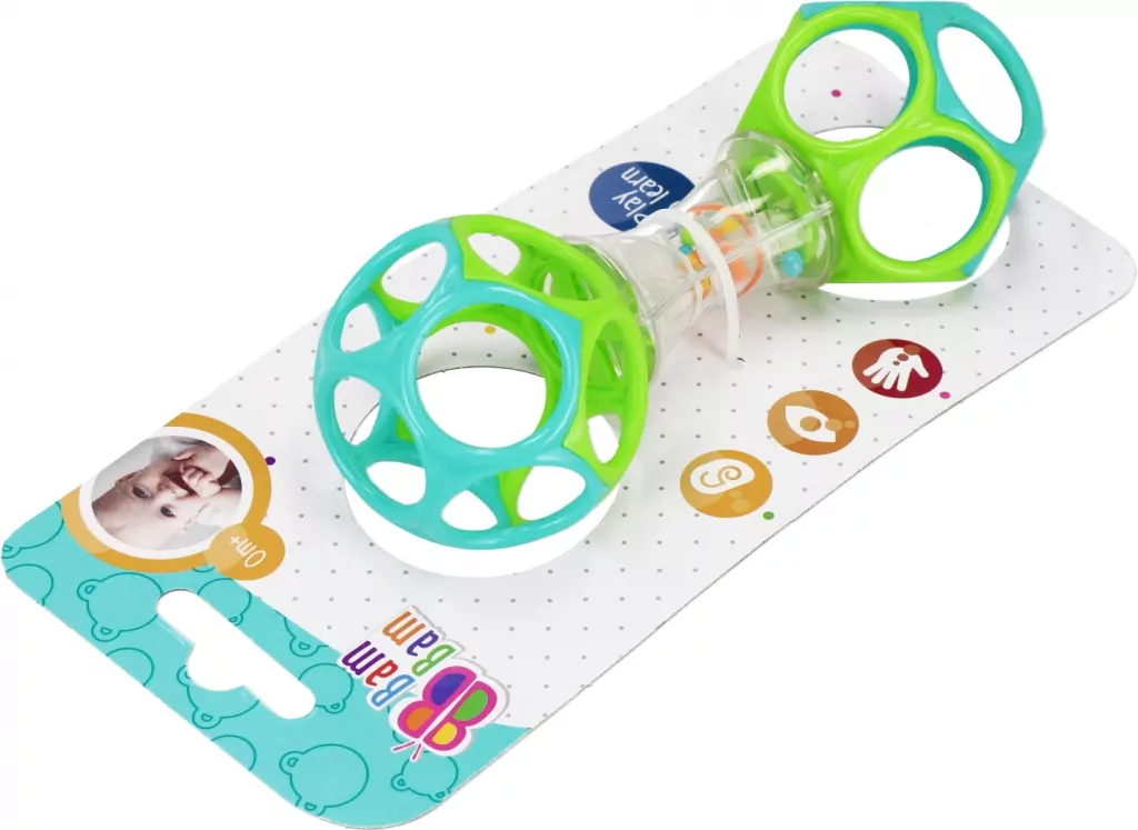 BAM BAM KULA Z GRZECHOTKA HANTELKA 10X20X4PBH120 - tantis.pl