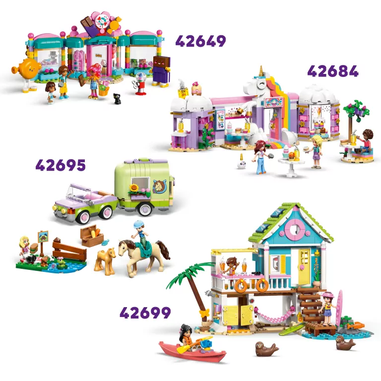 LEGO® Firends. Stoisko z lodami i balonami 42692 - tantis.pl