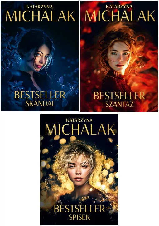 Pakiet: Skandal / Szantaż / Spisek. Bestseller. Tom 1-3 - tantis.pl