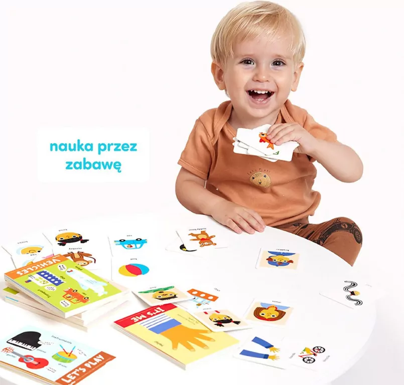 CzuCzu. Zestaw do nauki języka angielskiego dla dzieci 1, 2, 3 - tantis.pl