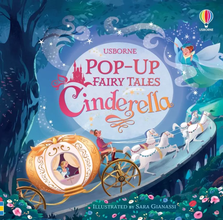 Cinderella. Pop-Up wer. angielska - tantis.pl