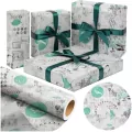 Papier miętowo szary New York X-Strong 57cmx25m - tantis.pl