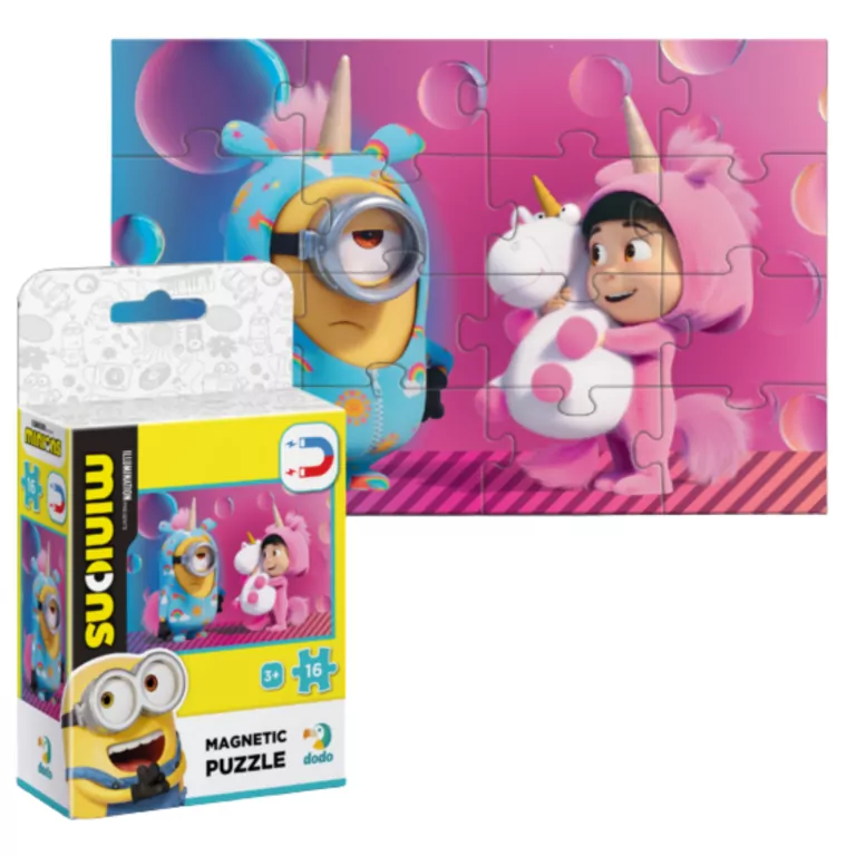 Puzzle magnetyczne 16. Minionki - tantis.pl