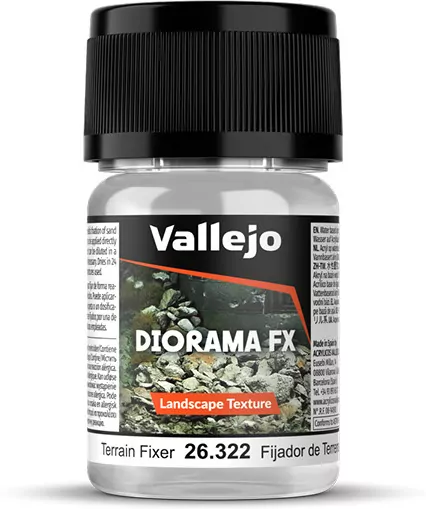 Vallejo: 26.322 - Diorama FX - Landscape Textures - Terrain Fixer (35 ml) - tantis.pl