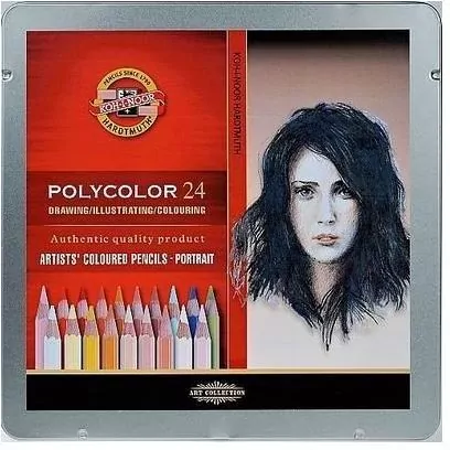 Kredki polycolor 24 KOL. "PORTRET" - tantis.pl