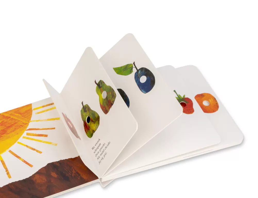 Bardzo głodna gąsienica mała - tantis.pl