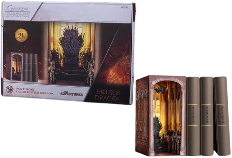 Book Nook - Iron Throne. House of the Dragon - tantis.pl