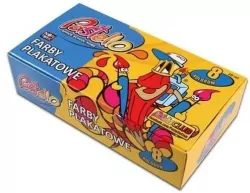 Farby plakatowe 20ml 8 kolorów