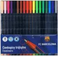 Cienkopisy trójkątne 0,4 mm FC Barcelona 18kol - tantis.pl