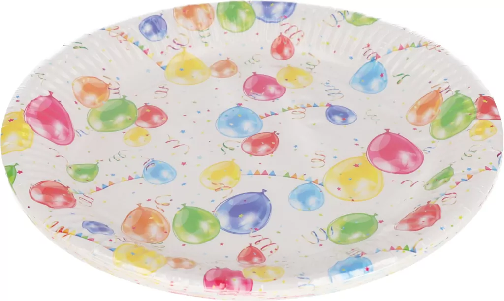 TALERZ PAP 227 BALONY PM OP8SZT FOL - tantis.pl