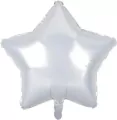 Balon foliowy Gwiazda biała 48cm - tantis.pl