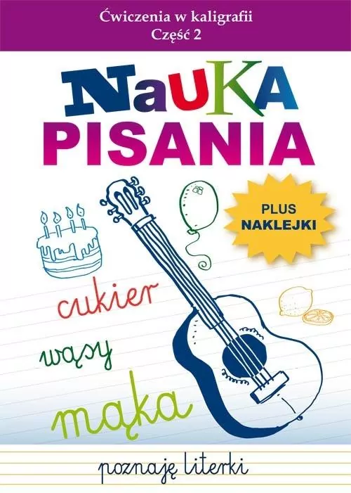 Nauka pisania. Ćwiczenia w kaligrafii cz.2 - tantis.pl