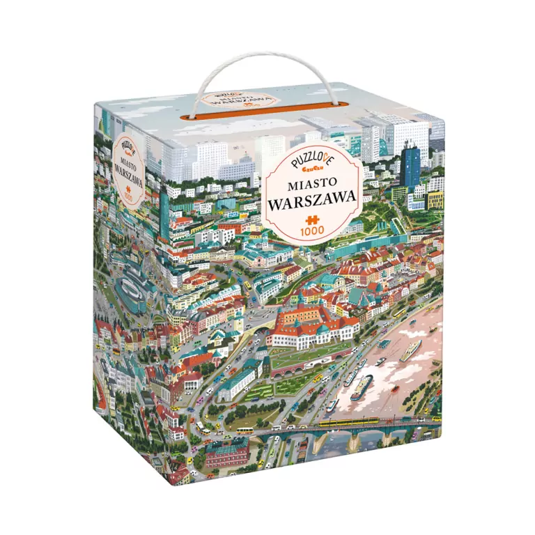 CzuCzu. Puzzlove. Miasto Warszawa 1000 el. - tantis.pl