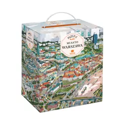 CzuCzu. Puzzlove. Miasto Warszawa 1000 el.
