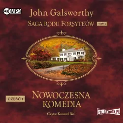 Nowoczesna komedia. Saga rodu Forsyte’ów. Tom 4 Część 1 CD. Audiobook
