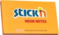 Notes samoprzylepny. Neon pomarańczowy. - tantis.pl