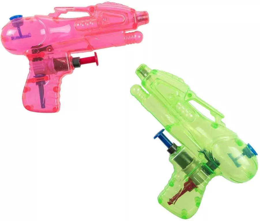 Pistolet na wodę transparentny MIX - tantis.pl