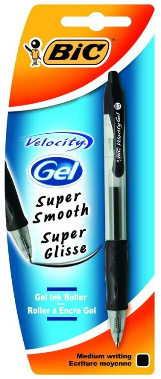 BIC. Pióro żelowe Velocity Gel czarny - tantis.pl