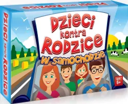 Dzieci kontra rodzice w samochodzie. Gra podróżna