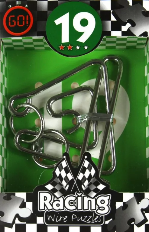 Łamigłówka druciana Racing nr 19 - poziom 2/4 G3 - tantis.pl
