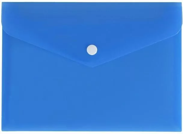 Teczka koperta A5 satyna niebieska - tantis.pl