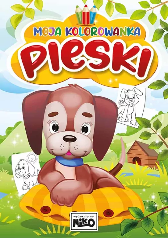 Pieski. Moja kolorowanka - tantis.pl