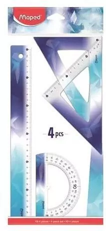 Zestaw geometryczny Arctic 4el MAPED - tantis.pl
