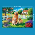 Puzzle 300. EasyPiece. Pieski na wsi. 23101 - tantis.pl