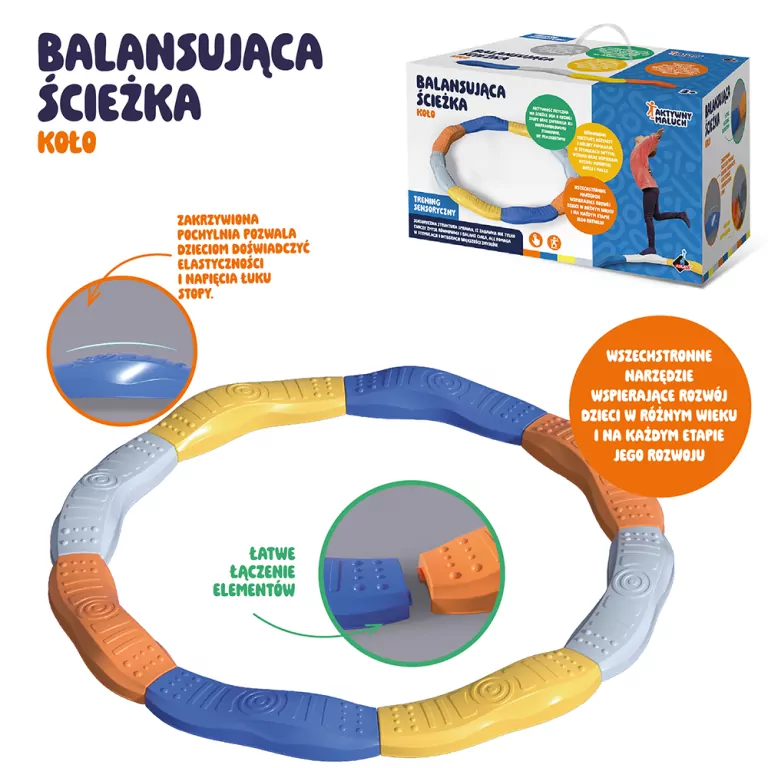 Balansująca ścieżka. Koło - tantis.pl