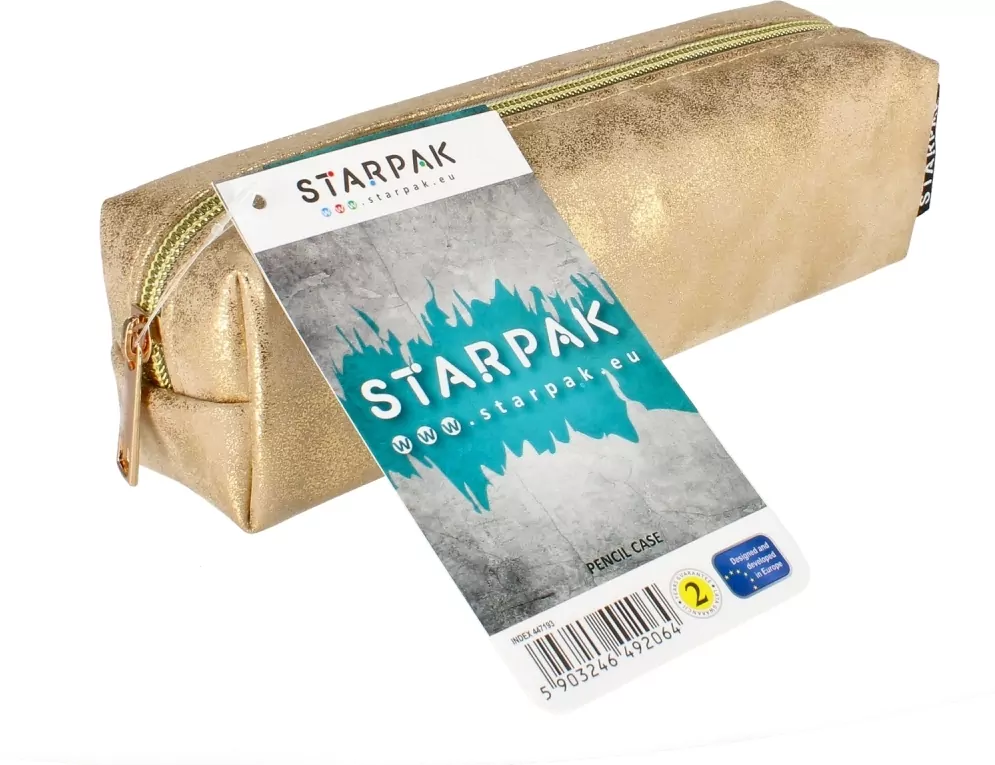 Piórnik Golden gold STARPAK - tantis.pl
