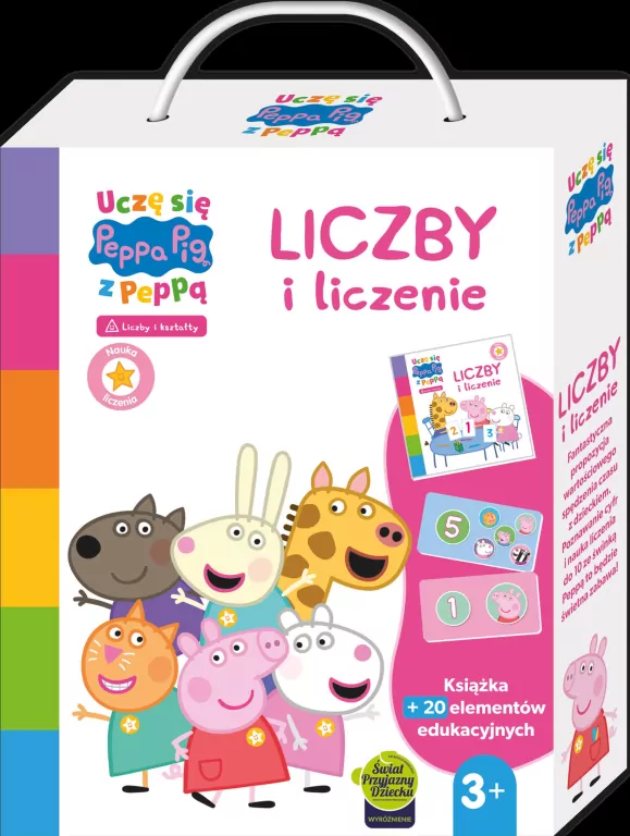 Peppa Pig. Uczę się z Peppą. Liczby i liczenie - tantis.pl