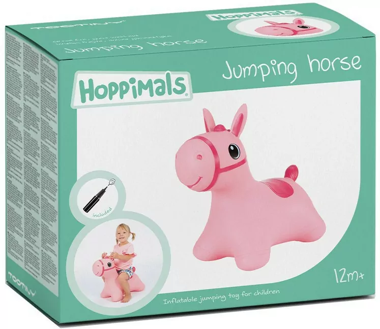 Skoczek różowy Konik - tantis.pl