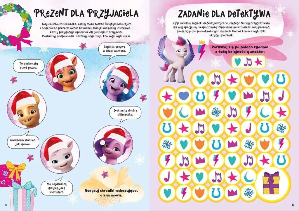 My Little Pony. Nowe pokolenie. Zimowy zeszyt zadań z naklejkami - tantis.pl