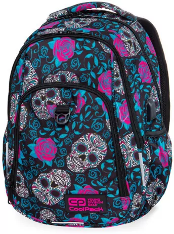 Plecak 2-komorowy Coolpack strike L skulls&roses SK - tantis.pl