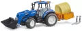 BRUDER TRAKTOR NEW HOLLAND TS.120 LADOWACZ WB4 - tantis.pl